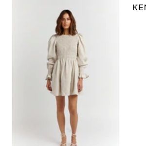 Dissh linen mini dress US size 8